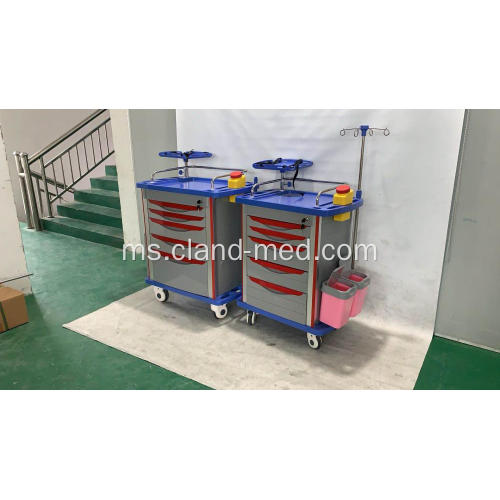 Trolley Kecemasan Perubatan Hospital ABS Untuk Penjualan